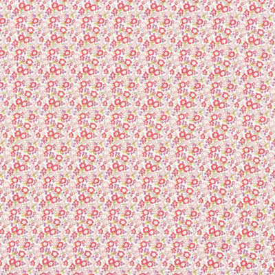 Tissu enfant Coquette rose Camengo