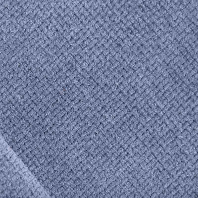 Tissu velours Miami bleu gris 34 Froca