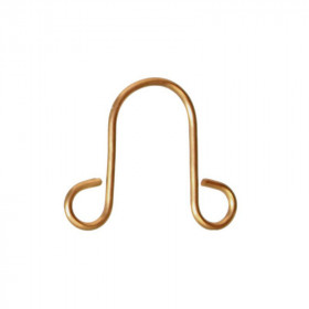 20 Crochets lyre Laiton