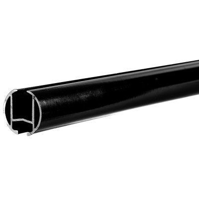 Rail rideau CRS Noir Ø28 mm sur mesure sans accessoires - Forest - 30 cm à 190 cm