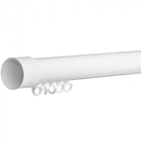 UNIRAIL - Tringle rail pour rideau avec glisseur L 2 m Coloris