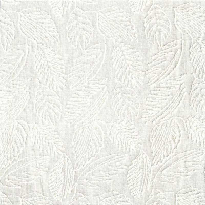Tissu brodé Melianthe perle Casamance 300 cm