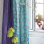 Tissu taffetas Calozzo Stretto emerald Designers Guild