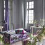 Tissu taffetas Calozzo Stretto ocean Designers Guild