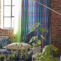 Tissu tartan Banarasi graphite Designers Guild