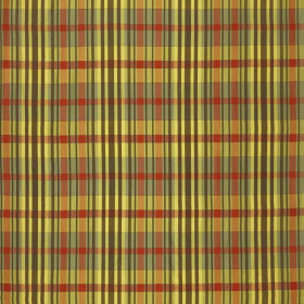 Tissu tartan Banarasi ochre Designers Guild