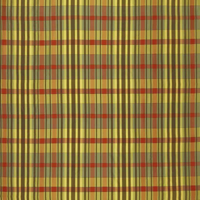 Tissu tartan Banarasi ochre Designers Guild