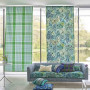 Tissu tartan Bankura emerald Designers Guild