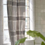 Tissu tartan Bankura graphite Designers Guild