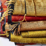 Tissu velours Tarazona acacia Designers Guild
