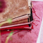 Tissu velours Tarazona fuchsia Designers Guild
