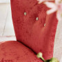 Tissu velours Tarazona raspberry Designers Guild