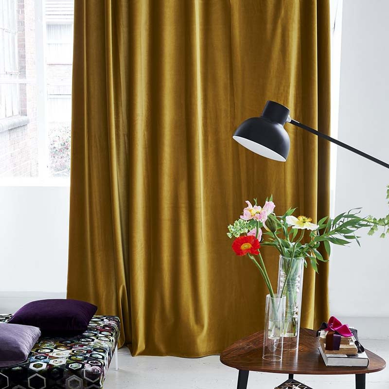 Tissu Velours Uni Au Mètre - 140 Cm De Hauteur - Multi-usage Décoration Et Couture