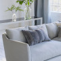 Tissu lin Brera Lino pale grey Designers Guild