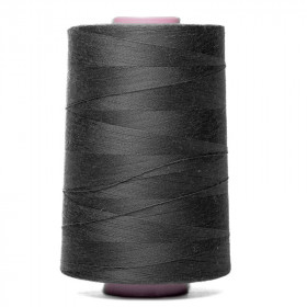 Boite de 5 bobines de fil SABA 80 gris foncé 416 - 5000ml