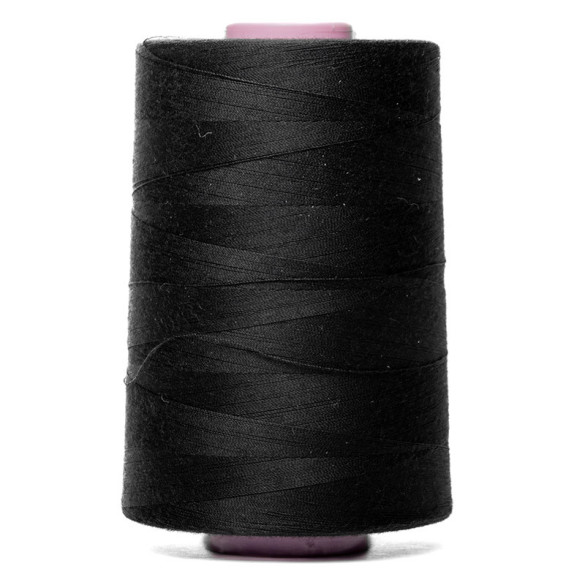 Boite de 5 bobines de fil SABA 80 bleu nuit 1254 - 5000ml