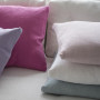 Tissu lin Brera Lino cassis Designers Guild