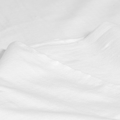 Finette tissu 100% coton blanc grande largeur 245 cm