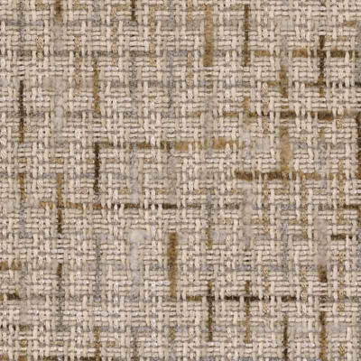 Tissu texturé Vetiver neige poudrée praline Casamance