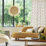 Tissu velours Incas Velvet safran Camengo