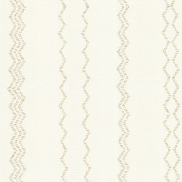 Voilage brodé Aztèque or Camengo 284 cm