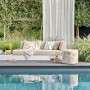 Tissu toucher laine Alpagas blanc Camengo 297 cm