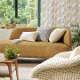Tissu jacquard Nazca céladon Camengo