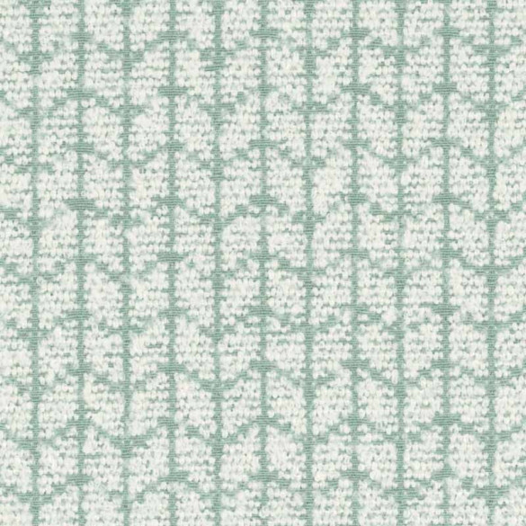 Tissu jacquard Nazca céladon Camengo