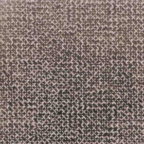 Tissu velours brodé Nastie anthracite Casamance