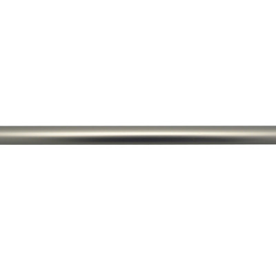 Barre de rideau extensible Ø20 mm Alu Brossé - 160-300 cm