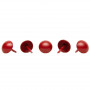 1000 Clous Tapissier Rouge Perle Fer 10,5 mm