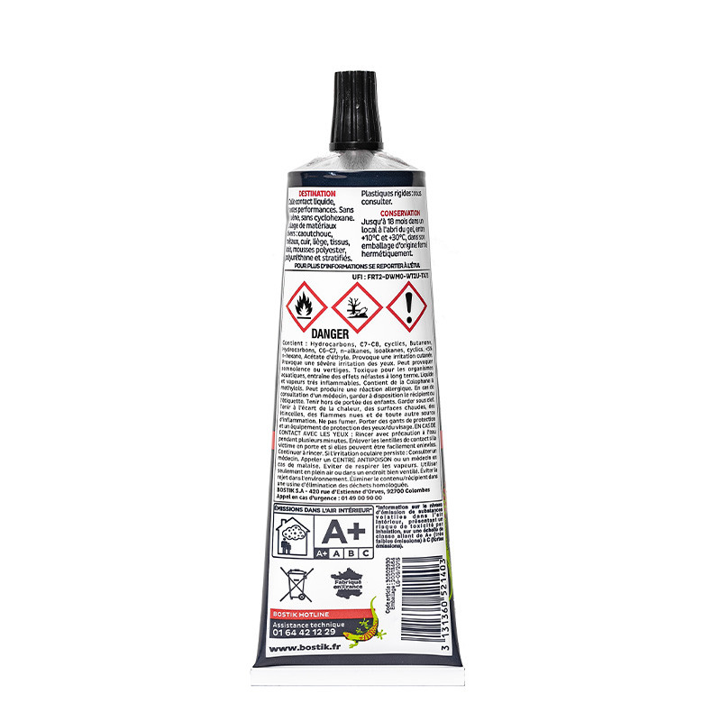 Colle néoprène liquide Bostik 1400 125ml