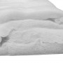 Ouate de rembourrage blanche coton 600gr/m², largeur 120cm, rouleau de 7kg