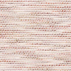 Tissu à rayures coquelicot blanc pétale Komodo Casamance 316 cm