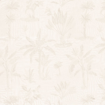 Tissu brodé Ripa blanc Casamance 294 cm