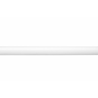 Barre de rideau Ø20 mm Blanc Mat - 150 cm