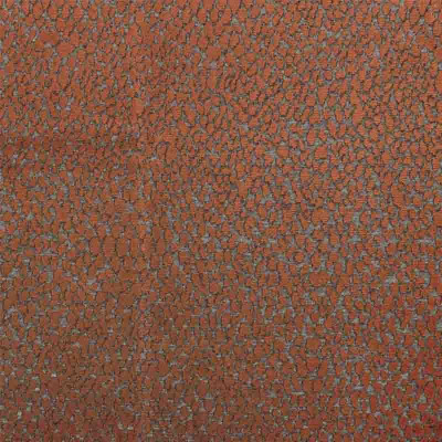 Tissu motif léopard Okavango orange brulée Casamance