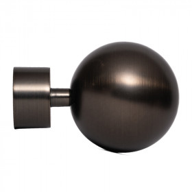 Embout boule Ø28 mm Antic Bronze