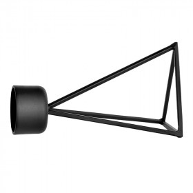 Embout triangle filaire Ø28 mm Noir Mat