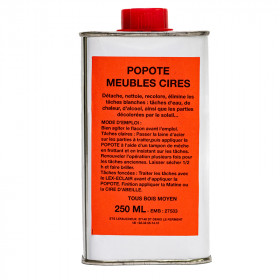 Popote meubles cirés pour bois moyen 250ml