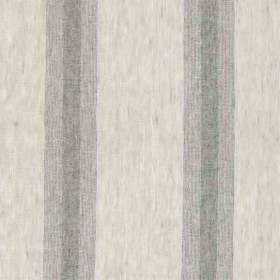 Voilage rayé Enchantement champagne acier Casamance 298 cm