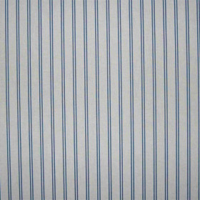 Tissu rayé Les Grilles d'or bleu Casal