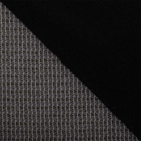 Tissu ciel de toit diamant noir, largeur 150 cm, au mètre