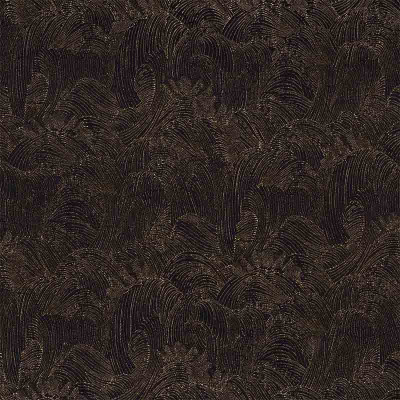 Tissu jacquard Tanagra noir de lune Casamance