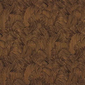 Tissu jacquard Tanagra mordoré Casamance