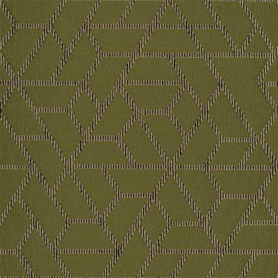 Tissu rideaux Première loge olive Casamance 305 cm