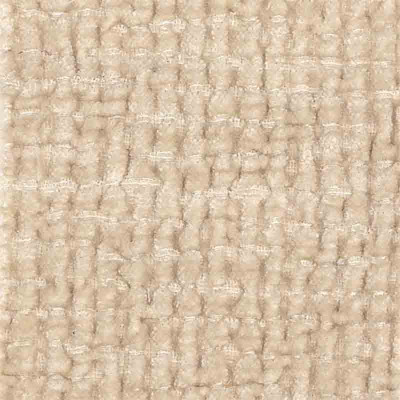 Tissu velours chenille Orsay craie Camengo