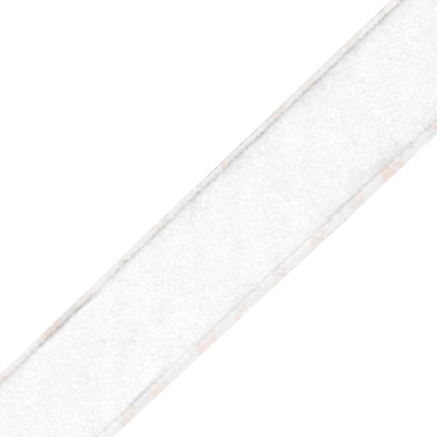 Velcro autocollant 20 mm Blanc velours - Au mètre