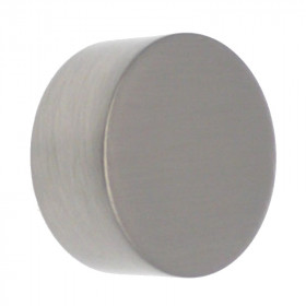 Embout bouchon Ø28 mm Nickel Mat