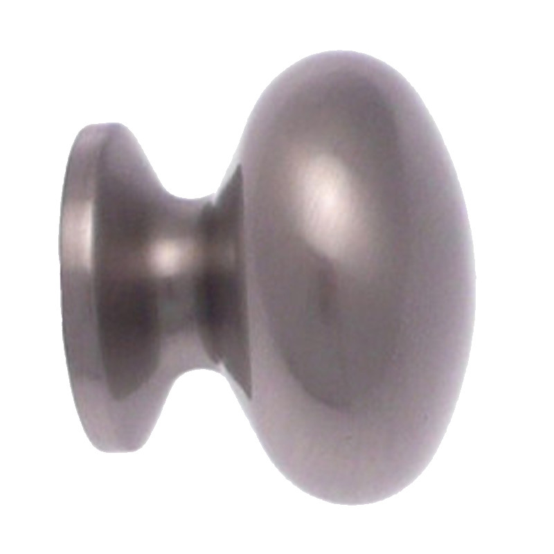 Support Double Tringle A Rideau ø20 Métal Nickel Mat